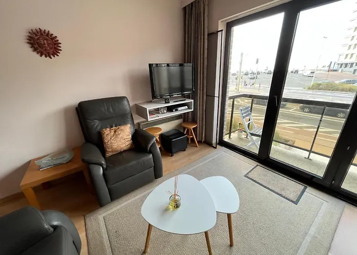 Apartment Frontaal Zeezicht In De Strandjutter