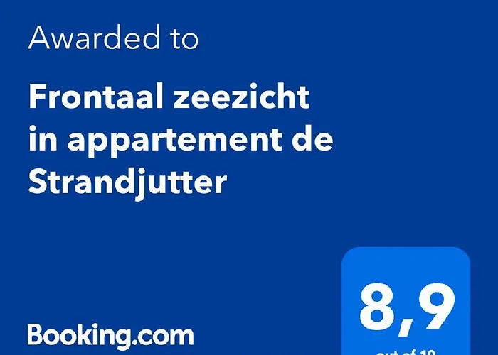 Frontaal Zeezicht In De Strandjutter Ostend